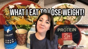 'What I’m Eating to Lose Weight | Keto/Low Carb'