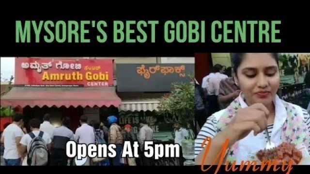 'Mysore\'s best gobi centre | Best street food in Mysuru'