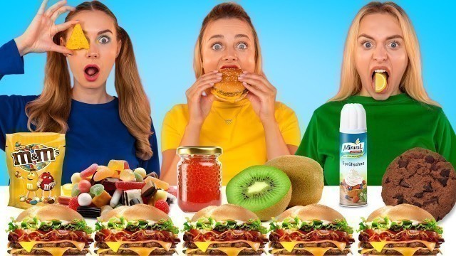 '10 BURGERS IN 10 MINUTES CHALLENGE | Fun food ideas by Crocodile FUN'