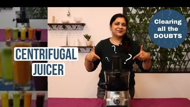 'Centrifugal Juicer Demo | Usha Food Processor | Doubts about centrifugal Juicer'