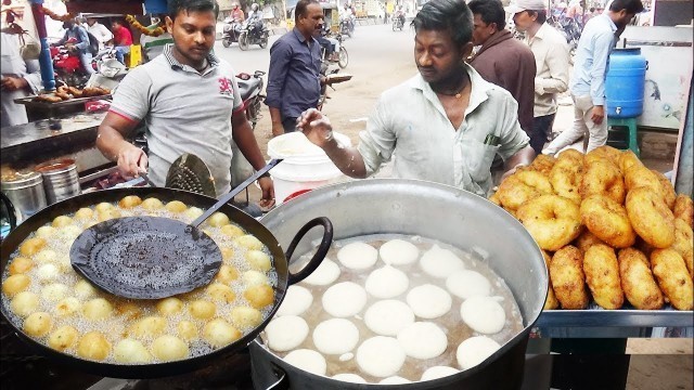 'Early Morning Crazy Breakfast in Hyderabad  | Begum Bazar Dosa / Mysore Bonda | StreetFood Hyderabad'