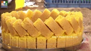 '#MYSOREPAK MAKING IN 10 MINUTES | How to make Village Style Mysore Pak | Indian Dessert street food'