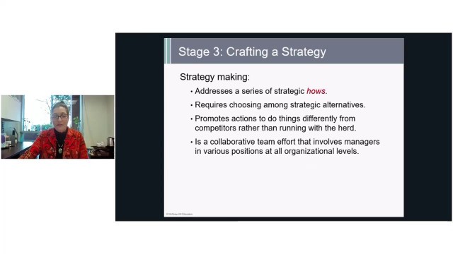 'Charting a Company’s Direction: Vision, Mission, Objectives, and Strategy'