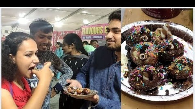 'Chocolate Pani Puri, Chocolate Golgappa Telangana Food Festival, #Hyderabad'