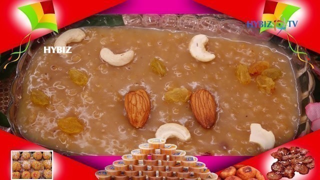 'Godhi Huggi Payasa Recipe | Telangana International Sweet Festival Hyderabad'