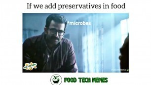 'If we add preservatives in food 