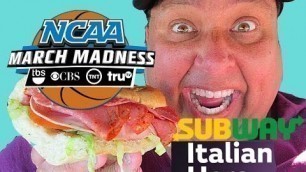 'Joey\'s NCAA March Madness Giveaway & SUBWAY® Italian Hero Sandwich Review!'