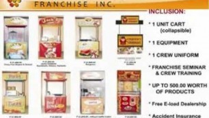 'Franchise business in the Philippines -- food cart franchise for as low as P26,888'