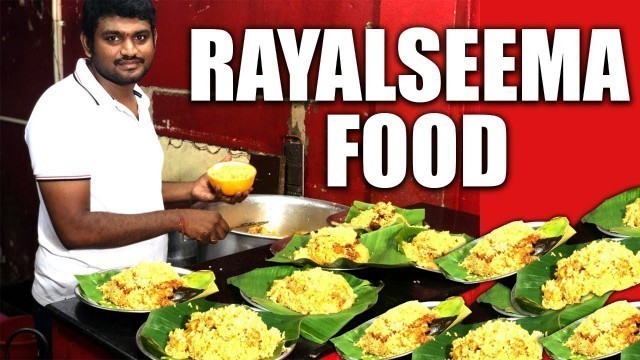 'RAYALSEEMA FOOD in Hyderabad | Kushka | Egg Dosa | Yerra Karan Dosa'