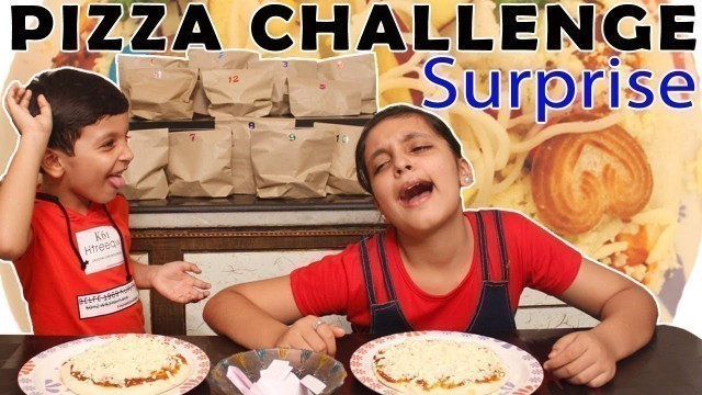 'PIZZA CHALLENGE || #Funny #Kids #Bloopers || Aayu and Pihu Show'