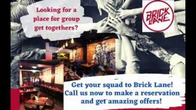 'Enjoy Indian Food With Brick Lane Restaurant'