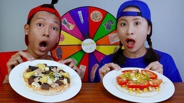 'Pizza Mukbang Korean 피자 음식 챌린지 by Hana Challenge Food'