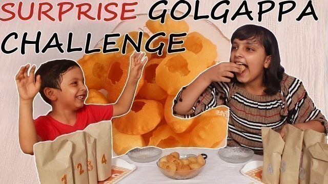 'GOLGAPPA CHALLENGE || #Kids #Bloopers || Aayu and Pihu Show'