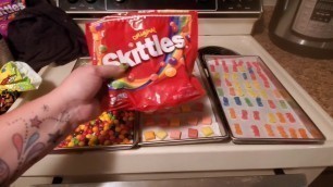 'Freeze Dried Candy- Sour Patch kids, skittles, and Starburst'