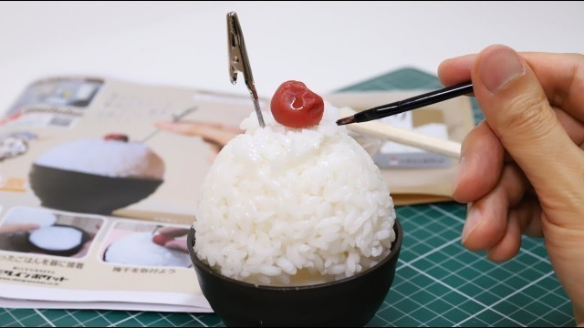 'Food Sample Making Kit Large Rice Memo Stand DIY Fake Food'