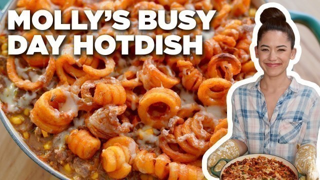 'Molly Yeh\'s Busy Day Hotdish | Girl Meets Farm | Food Network'