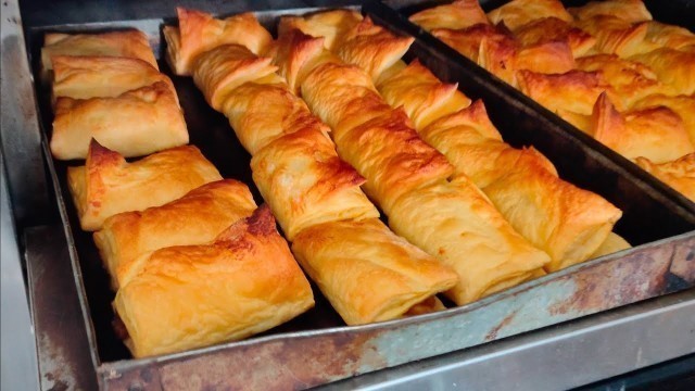 'Live Puff Making in Indian Bakery | Crispy Flaky Puff | Indian Street Food'