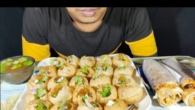 'ASMA:Panipuri/Fucka With Chikan Egg Roll //Indian Food Ranger!!'