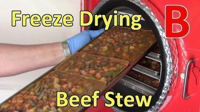 'Making & Freeze Drying Beef Stew'