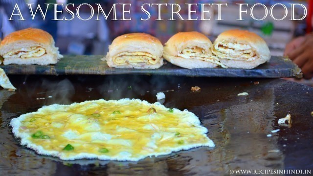 'Road Side Egg Wala in Mumbai | Street Food Mumbai | Famous Egg Center.'