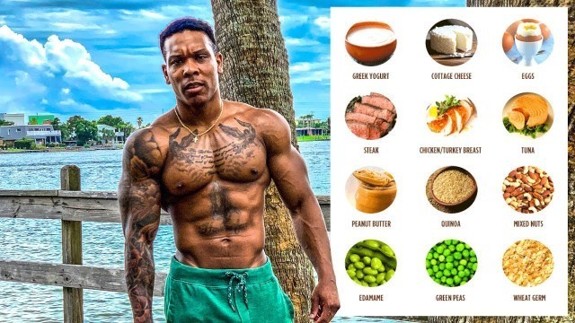 'TOP 10 MUSCLE BUILDING FOODS'