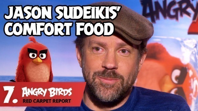 'Jason Sudeikis’ Favorite Food is Totally Nuts! – Angry Birds Red Carpet Report Ep. 7'