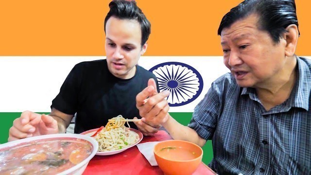 'Chinese Street Food Tour in INDIA!!! RARE Look at CHINESE INDIAN Street FOOD in Kolkata, India'