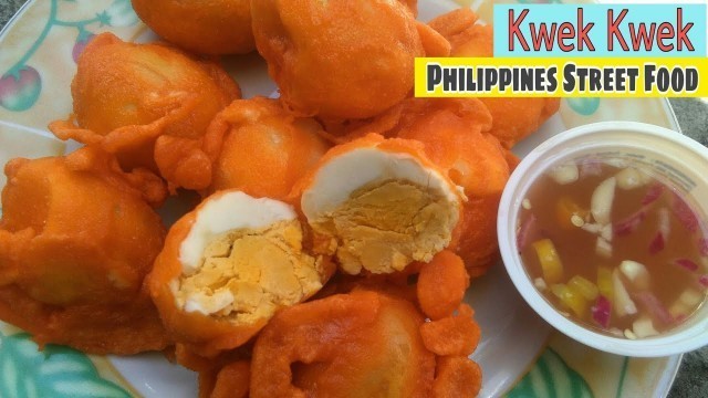 'Kwek Kwek | How to cook Kwek Kwek | Street Foods in the Philippines'