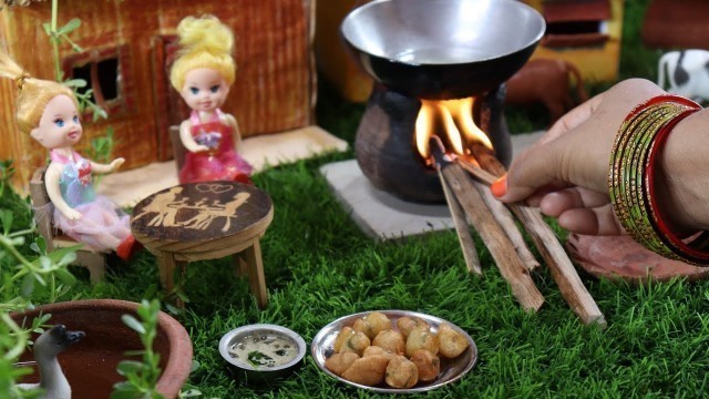 'Mysore Bonda Recipe With Special Chaatney || Mini Food Street Style Mysore Bhajji At Home'