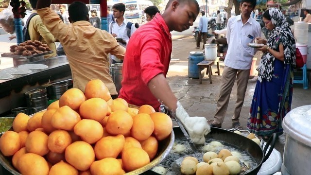 'Awesome Roadside Mysore Bonda Recipe | Masala Dosa |  South Indian Street Food'