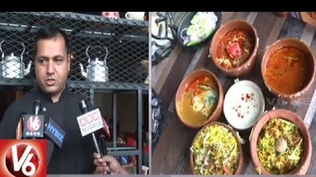 'Indian Bistro Restaurant Organise Clay Pot Festival, Offers Special Dishes | Hyderabad | V6 News'