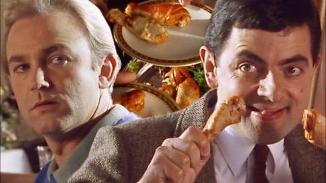 'Bean Food Fight! | Funny Clips | Mr Bean Official'