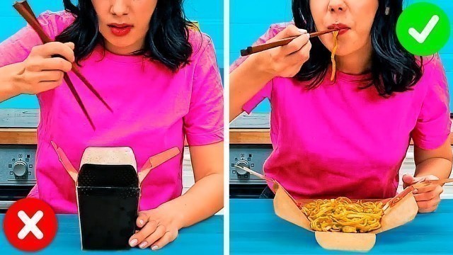 '25 USEFUL HACKS WITH YOUR FAVORITE FOOD'