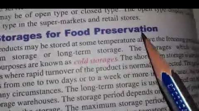 'Cold Storages for Food Preservation (A topic from Refrigeration & Air Conditioning)'