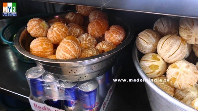 'ORANGE JUICE  | MUMBAI STREET FOOD | 4K VIDEO | UHD VIDEO street food'