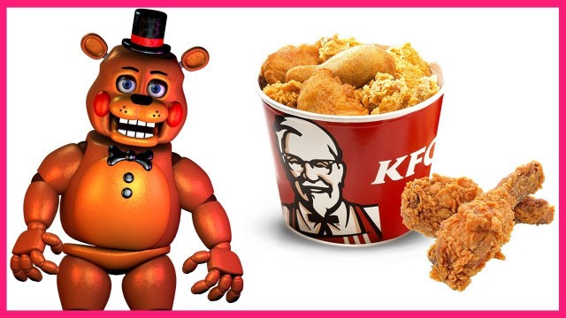 'FNAF Characters And Their Favorite FOODS 