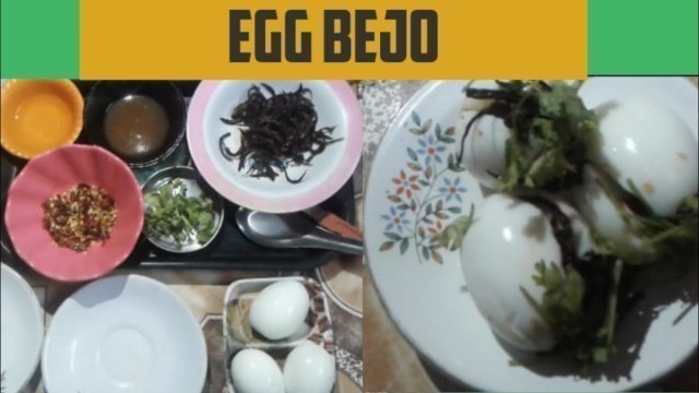 'Egg Bejo Burma food at home'