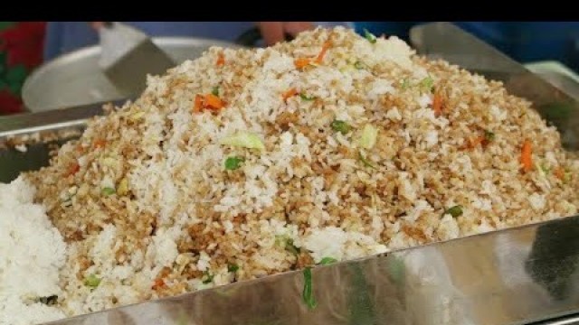 'Egg Fried Rice - Philippines Street Food'