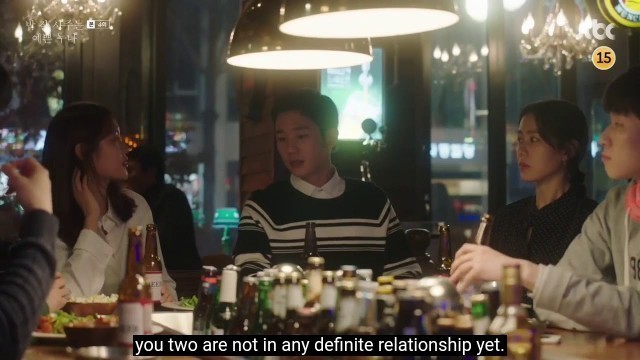 '[ Jung Hae In & Son Ye Jin  ] Sweet Scene in Pretty Nona Who Buys Me Food'