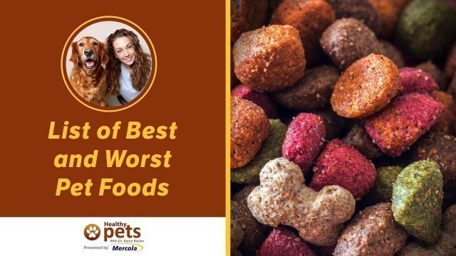 'Dr. Becker Shares Her Updated List of Best and Worst Pet Foods'