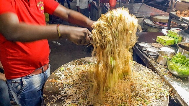 'Vegetable Chow Mein Recipe | Kolkata Street Food | Street Food Veg Chowmein  | Indian Street Food'