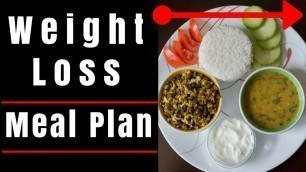 'Daily Diet Plan for Weight Loss - Part 1 | Healthy Diet Schedule for A Day'