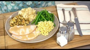 'Freeze Drying & Rehydrating a Turkey Dinner'