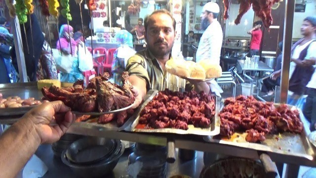 'Chicken Roast & Fry | Mumbai Street Food | People Enjoy Indian Fast Food'