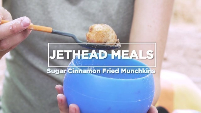 'JetHead Meals - Sugar Cinnamon Fried Munchkins'