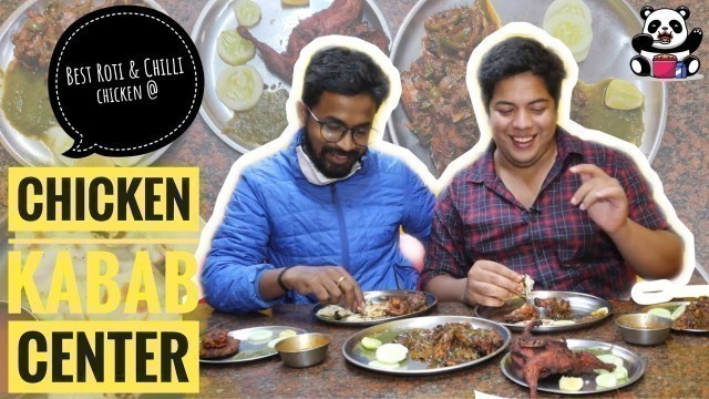 'Chicken Kabab Corner at NR Mohalla | Mysore Street Food | Eating Panda | Kannada Food Review |'