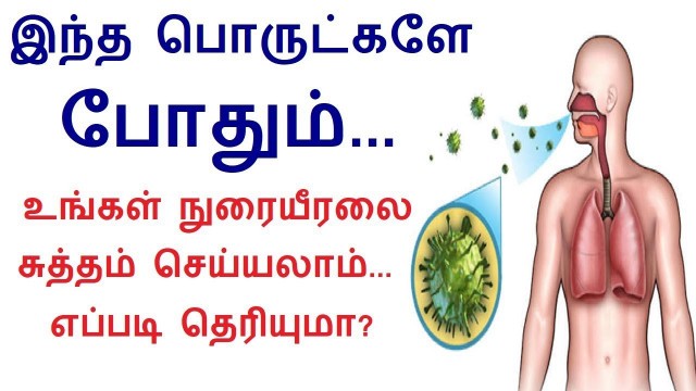 'Foods for keeping your lungs healthy in Tamil | Rahul Lungs Health tips in tamil'