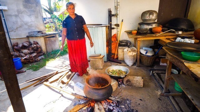 'Village Food in Sri Lanka - Epic 19 DIFFERENT Sri Lankan Dishes!'