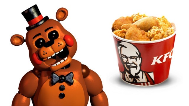 'FNAF Characters and their favorite FOODS'