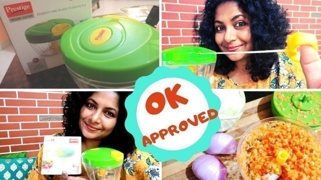 'Prestige Chopper/Cutter Review Tamil | Vegetable Cutter/Chopper | Demo/Review'